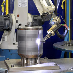 Stator and Rotor Lamination Stack Robotic Welding